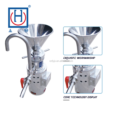Peanut Butter Colloid Mill Machine